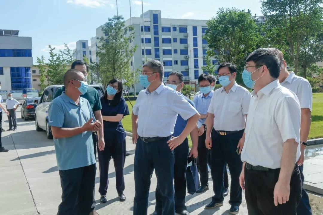 商务部自贸区港司领导莅临大奖国际药业考察调研