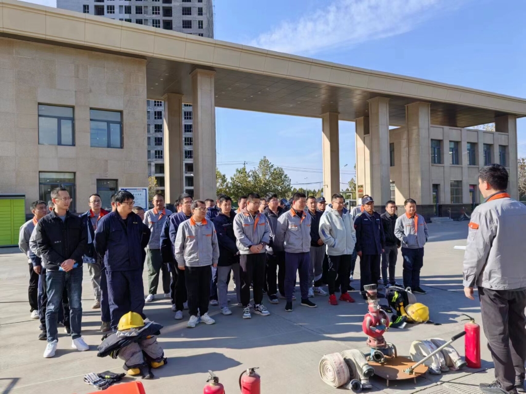 大奖国际药业2023年消防技术比武